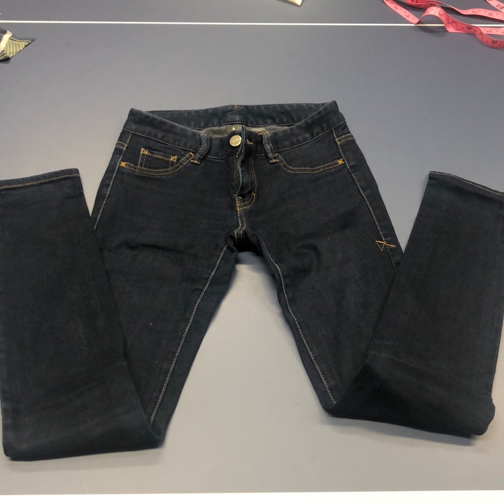 Low Rise Deep Blue AX Jeans